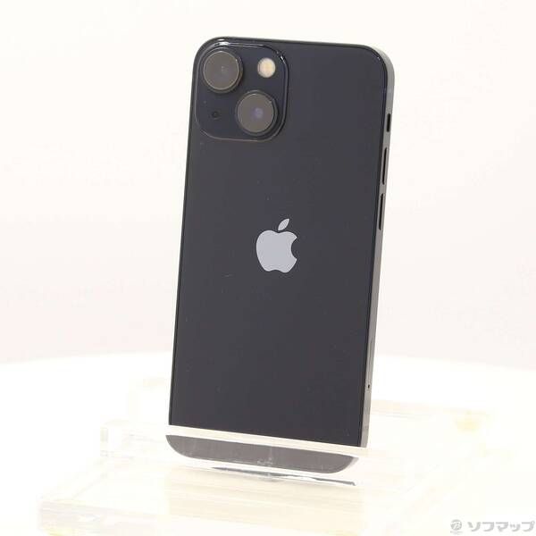 中古品〕 iPhone13 mini 128GB ミッドナイト MLJC3J／A SIM