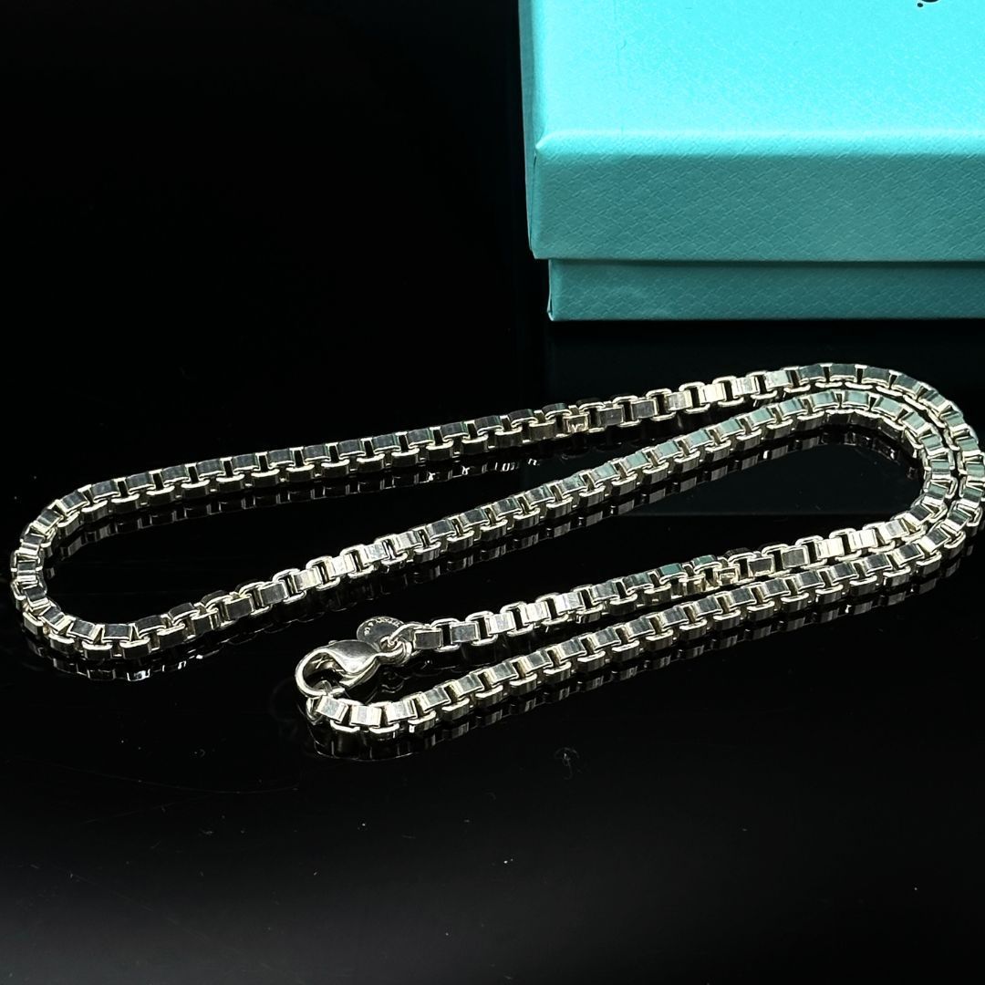 美品】Tiffany & Co I.D. ベネチアン ネックレス SV925 - メルカリ