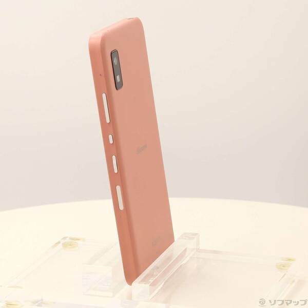 中古品〕 AQUOS wish2 64GB コーラル SH-51C docomo SIMフリー【344