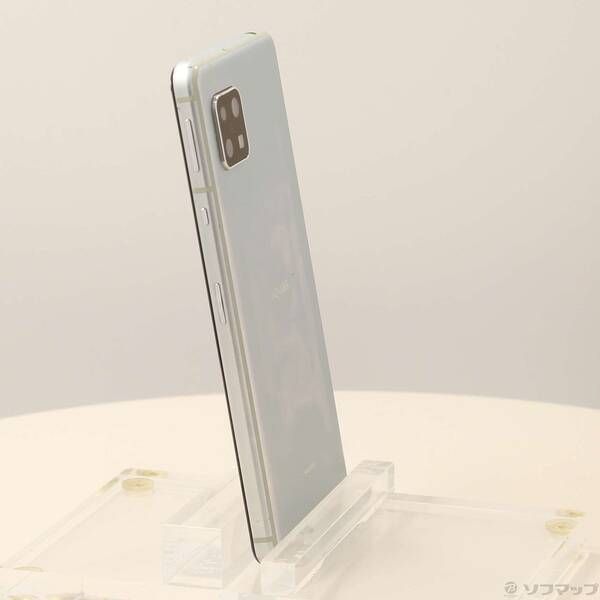 中古品〕 AQUOS sense5G 64GB オリーブシルバー SHG03 auロック解除SIM