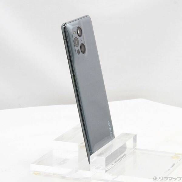 中古品〕 OPPO Find X3 Pro 256GB グロスブラック OPG03 auロック解除