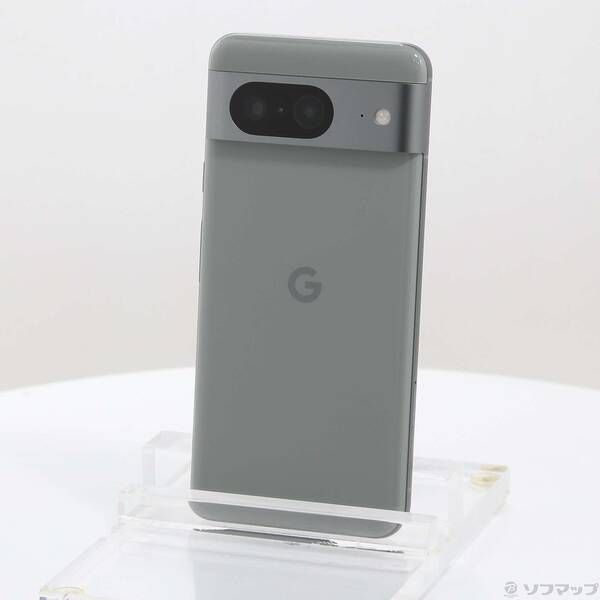 中古 Google Pixel 8 128G SIM フリー グレー(ヘーゼル) 中古品〕 Google Pixel 8 128GB ヘーゼル GZPF0 SIMフリー【198