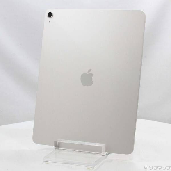 〔中古品〕 iPad Air 13インチ(M3) 256GB スターライト MCNQ4J／A Wi-Fi【344】