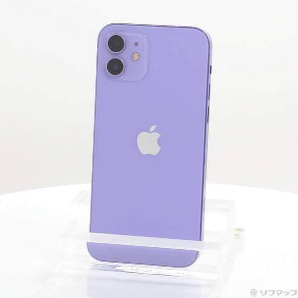 中古品〕 iPhone12 128GB パープル MJNJ3J／A SIMフリー【344】 - メルカリ