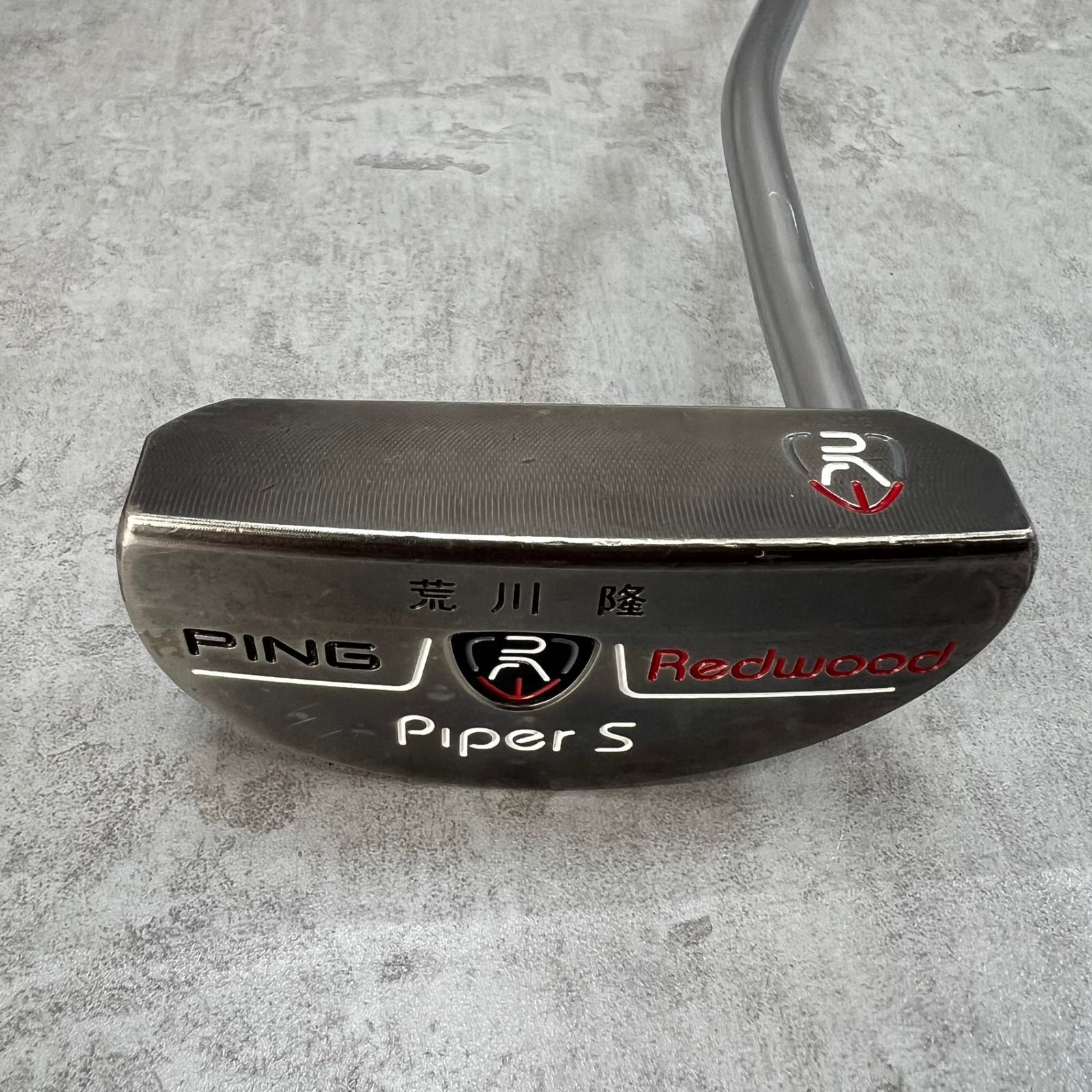 PING Redwood Piper S メンズゴルフ パター 右利き用 ピン レッド