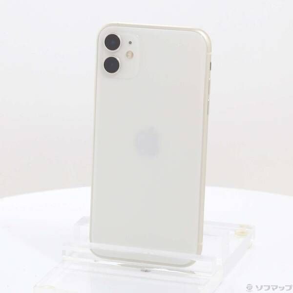 中古品〕 iPhone11 64GB ホワイト MHDC3J／A SIMフリー【198】 - メルカリ