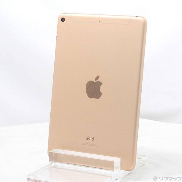 中古品〕 iPad mini 第5世代 256GB ゴールド MUXE2J／A SIMフリー【344