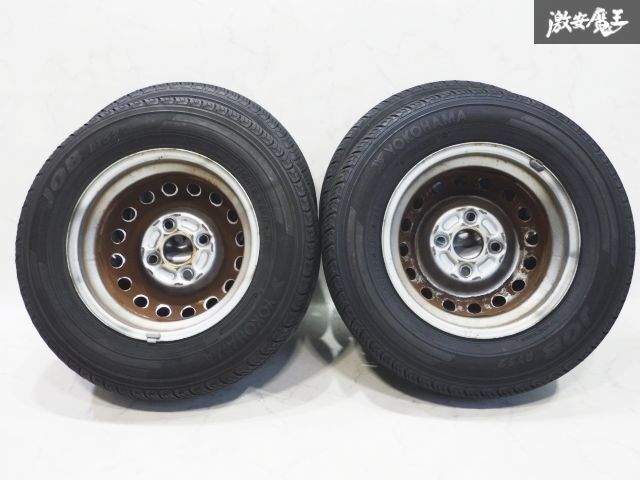○ダイハツ 純正 ハイゼット 12インチ 4J ＋40 4H 4穴 PCD100 スチール