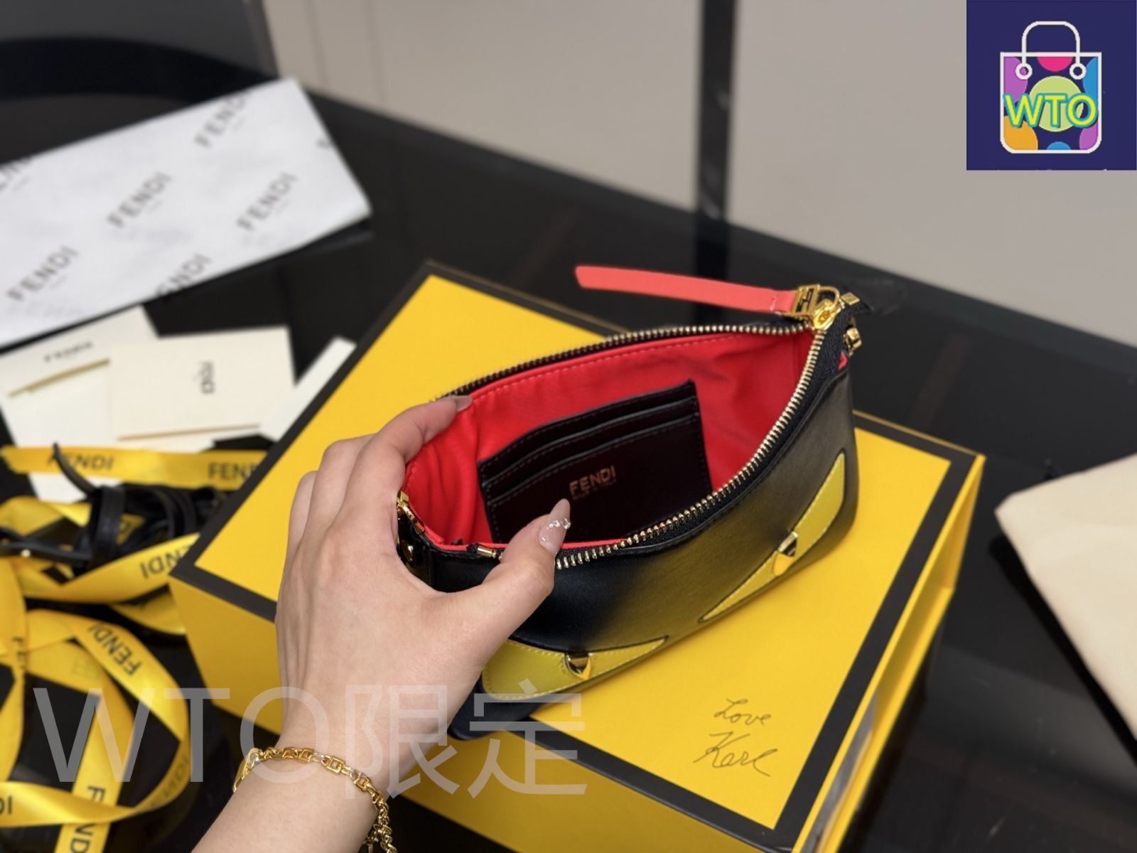 今日特価】FENDI モンスター マージャン Bag New Model - メルカリ