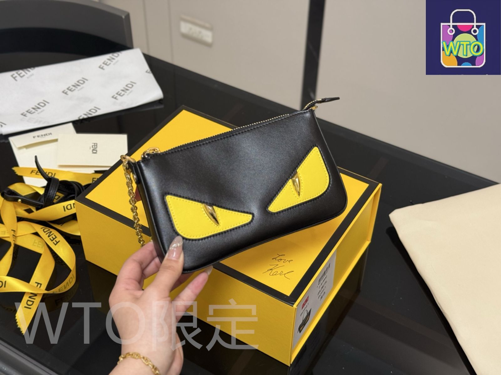 今日特価】FENDI モンスター マージャン Bag New Model-WTO輸入 - メルカリ