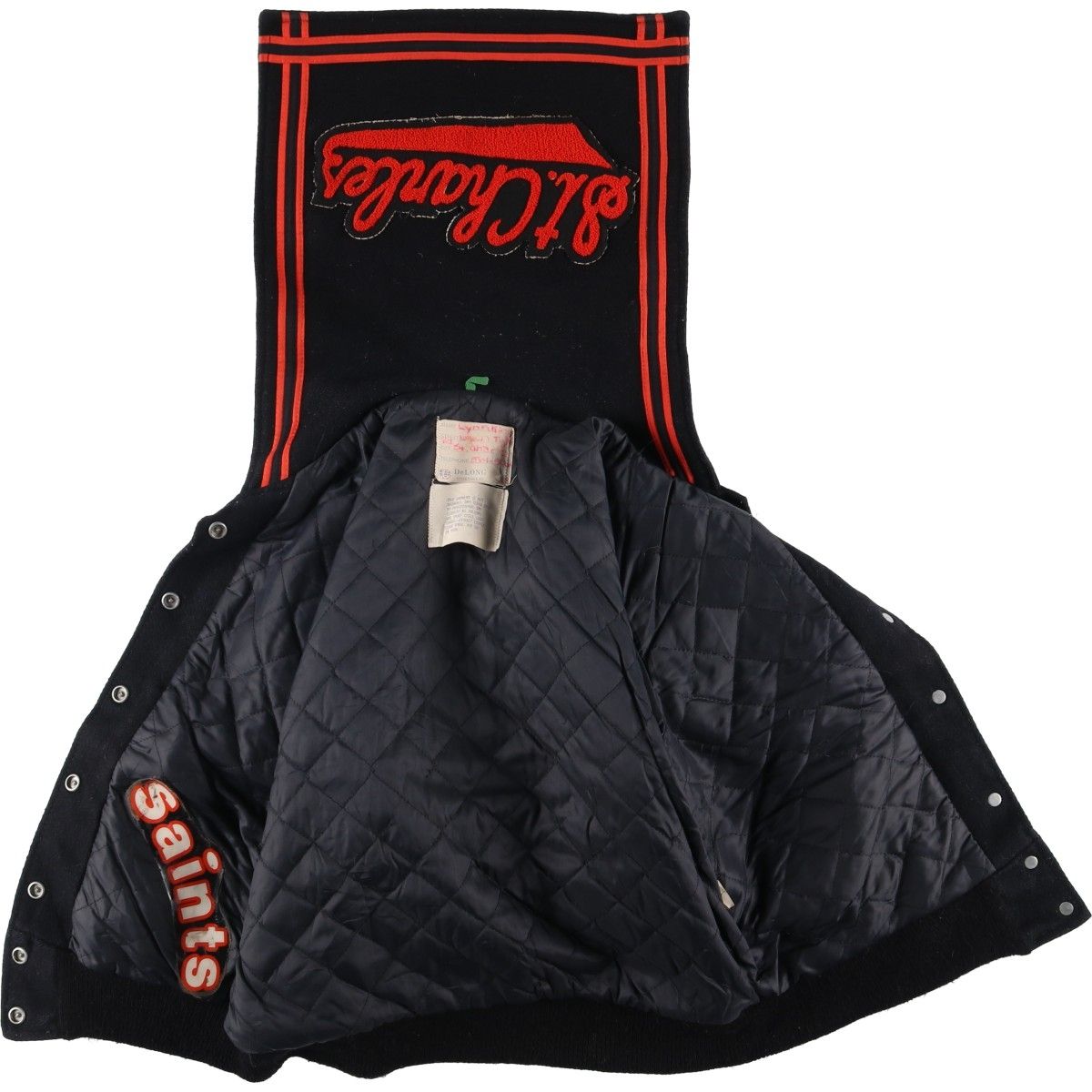 古着 70~80年代 デロング DeLONG セーラーカラー ウールスタジャン