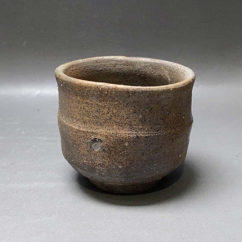 注文 備前焼 人間国宝 伊勢崎淳 備前 酒呑 人間国宝 伊勢崎淳 備前 酒