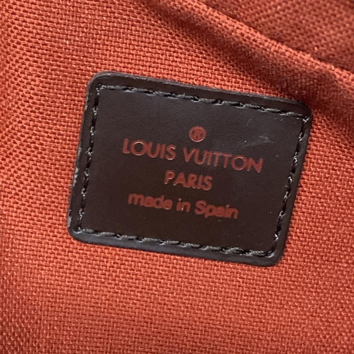 【美品】ルイヴィトン ジェロニモス　ダミエ　エベヌ　N51994　ポーチ LOUIS VUITTON(ルイヴィトン) ウエストポーチ ダミエ ジェロニモス