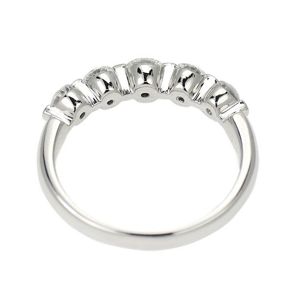 Pt900 ダイヤモンド リング 0.72ct 一文字 - メルカリ