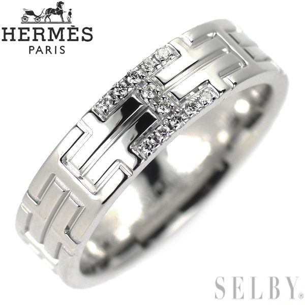 エルメス K18WG ダイヤモンド リング キリム 49号 - メルカリ