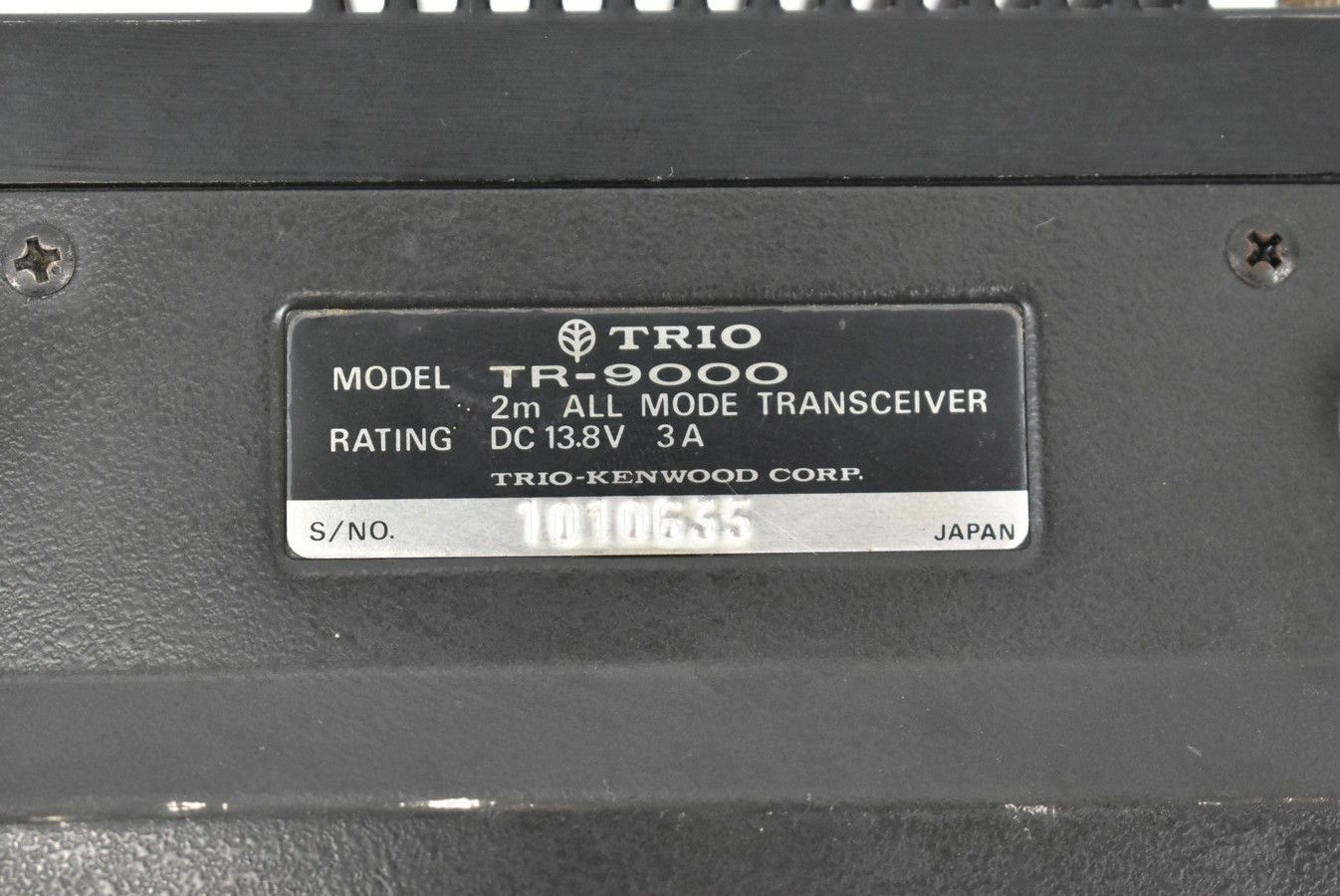 現状品 トリオ 無線機 TR-9000 TRIO トランシーバー アマチュア無線