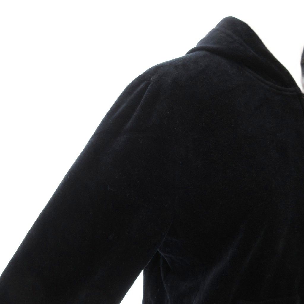 バーバリー ロンドン BURBERRY LONDON ベロア ジップアップ パーカー