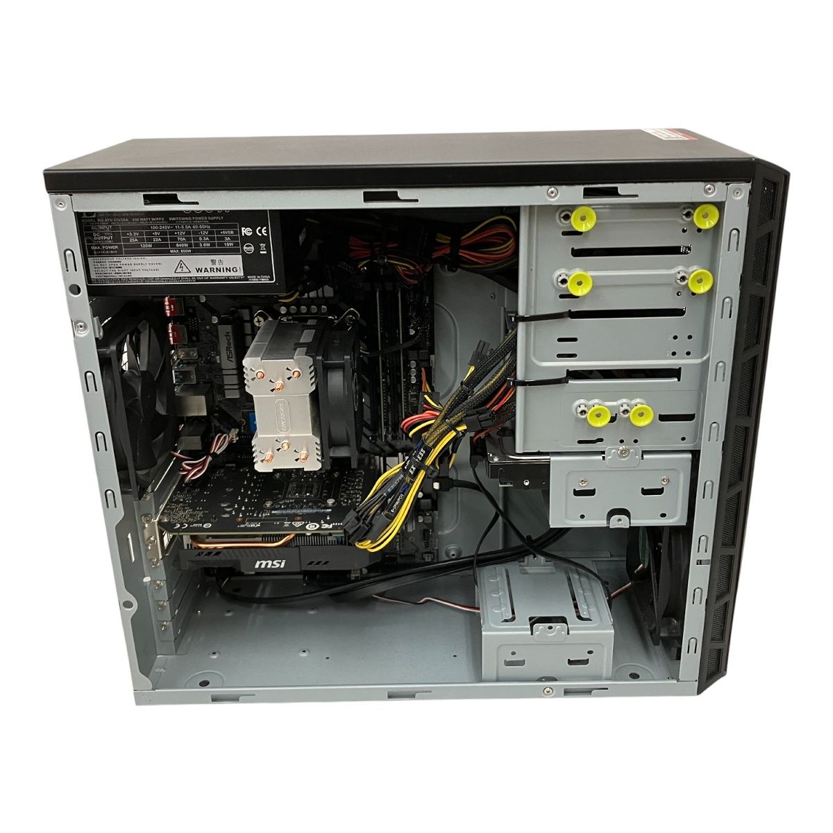 FRONTIER デスクトップPC/i7第10世代　中古動作品 FRONTIER デスクトップ パソコン i7-10700 16GB HDD 2TB SSD 500GB GTX