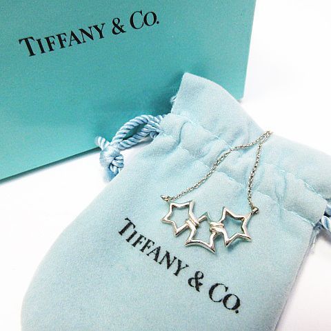 TIFFANY&Co. ティファニー トリプルスター ネックレス シルバー925