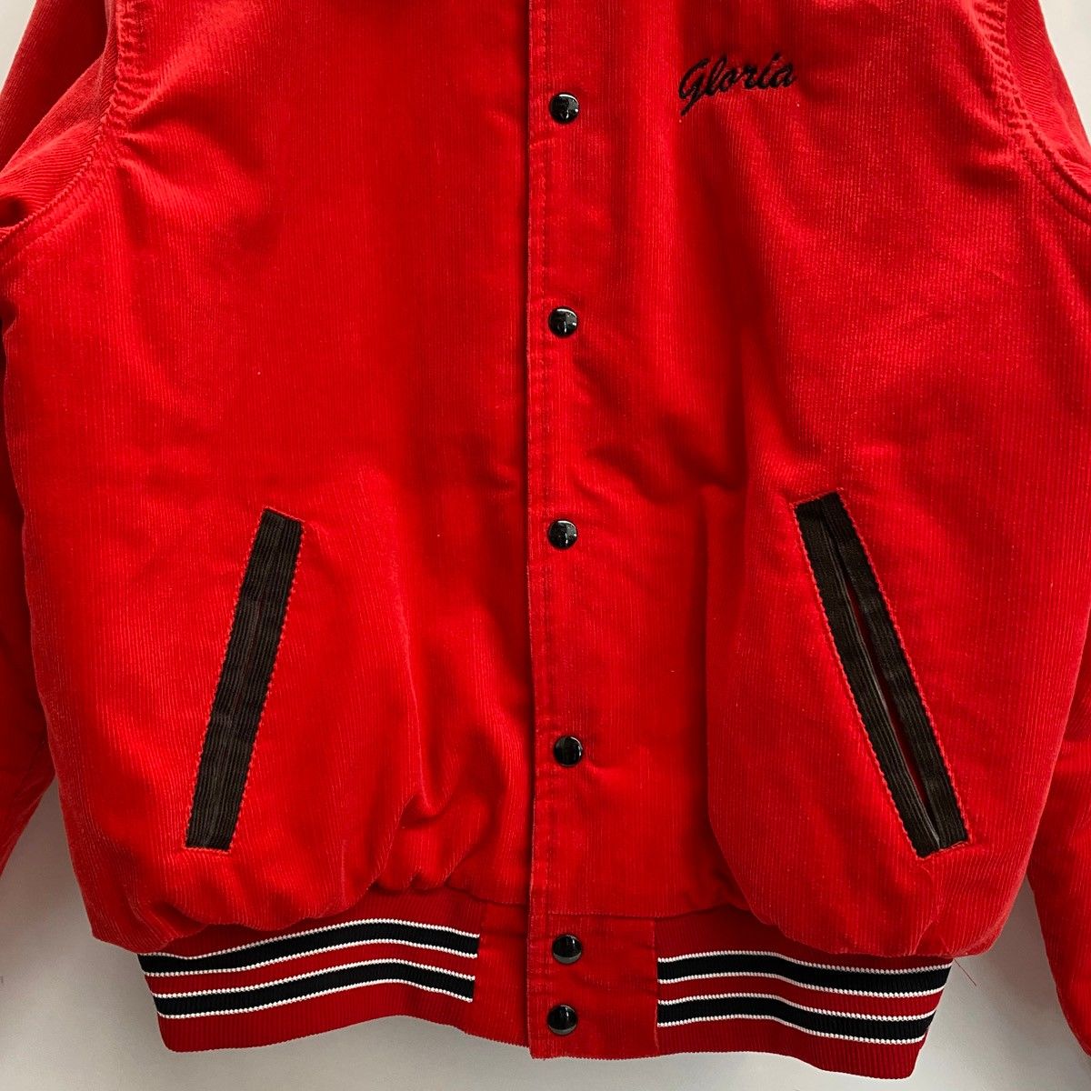 レノック Rennoc 80's コーデュロイ バーシティジャケット スタジャン