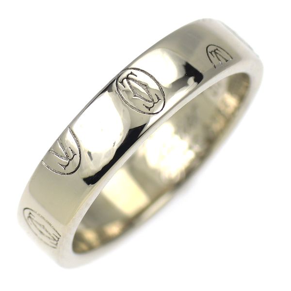 カルティエ K18WG リング ハッピーバースデー 46号 - メルカリ