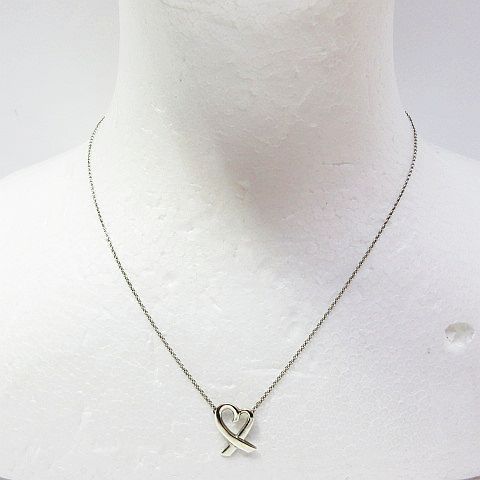 TIFFANY&Co. ティファニー ラビングハート ネックレス シルバー925 袋