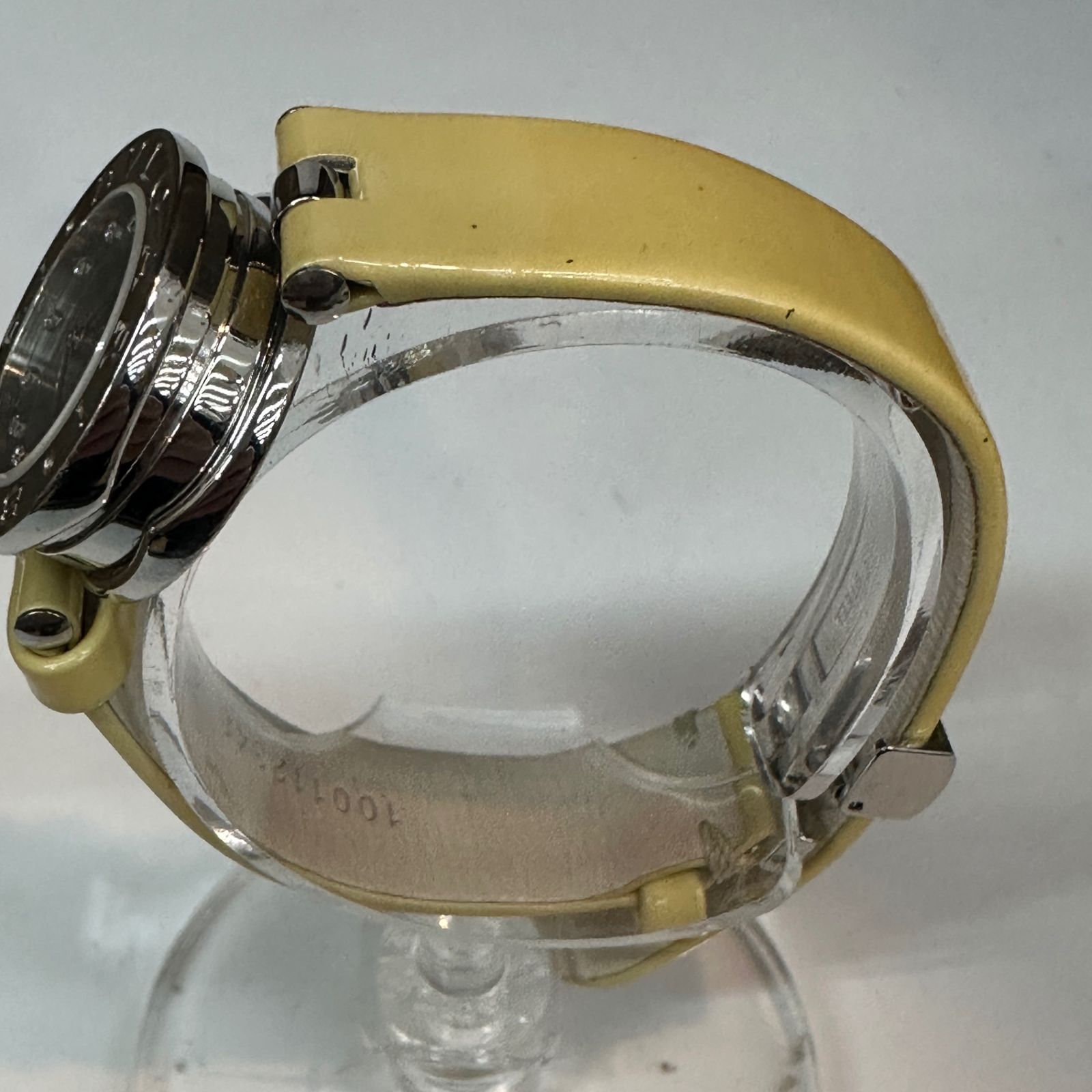 ○ BVLGARI ブルガリ ビーゼロワン BZ22S ダイヤ シェル 革ベルト