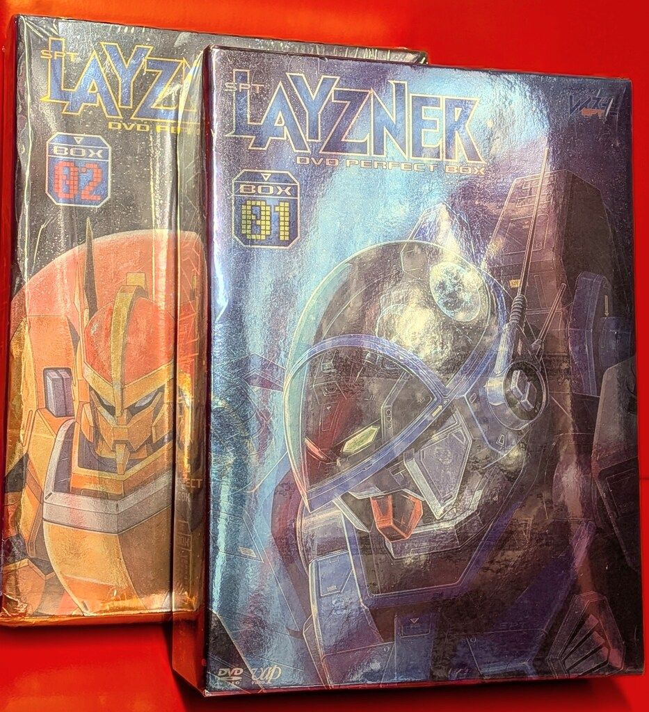 【新品未開封】レイズナー　LAYZNER DVD パーフェクトボックス　レア 新品未開封】レイズナー LAYZNER DVD パーフェクトボックス レア