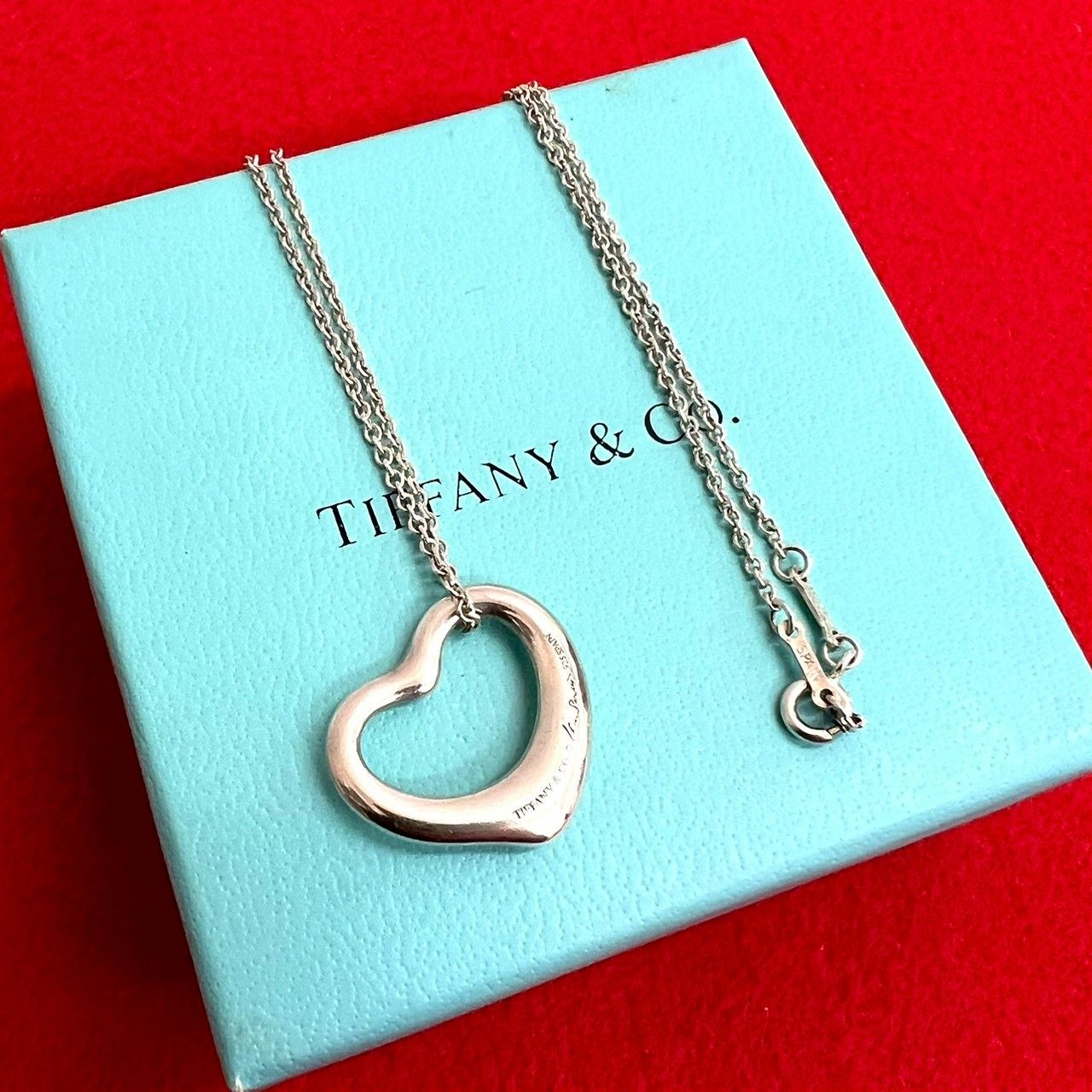 Tiffany & Co. ハートシルバーネックレス Tiffany & Co. ハート