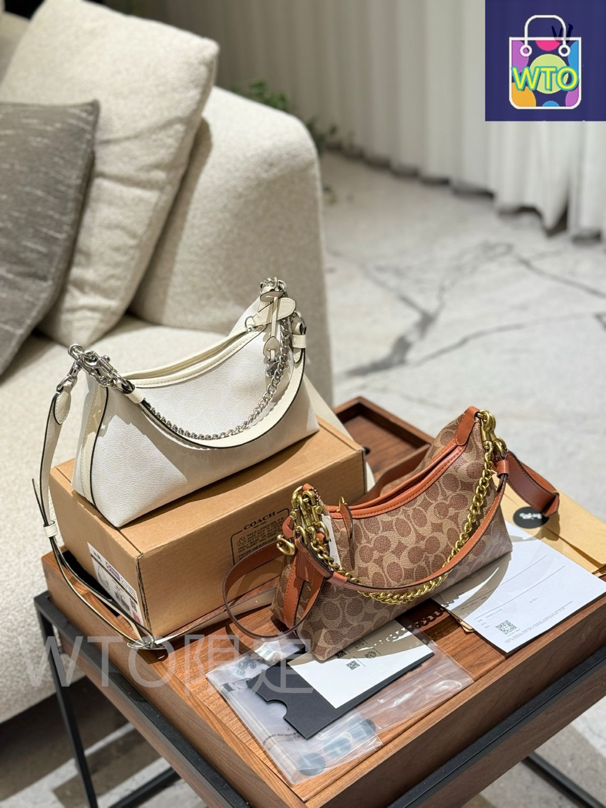 【完売色】7.7万‼️新品未使用Coach Juliet アイボリー 今日特価】COACH Juliet ショルダーバッグ - COACH Juliet Shoulder