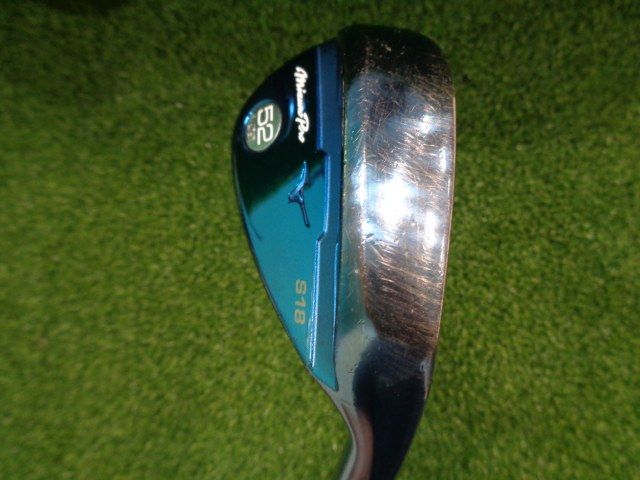 中古】ウェッジ ミズノ Mizuno Pro S18 Blue 52-09/N.S.PRO 950GH/S/52