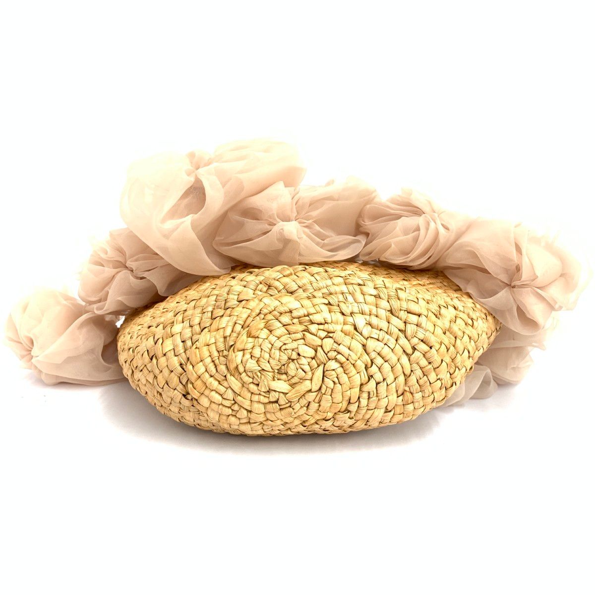 LUDLOW ラドロー チュールカゴバッグ ベージュ レディース