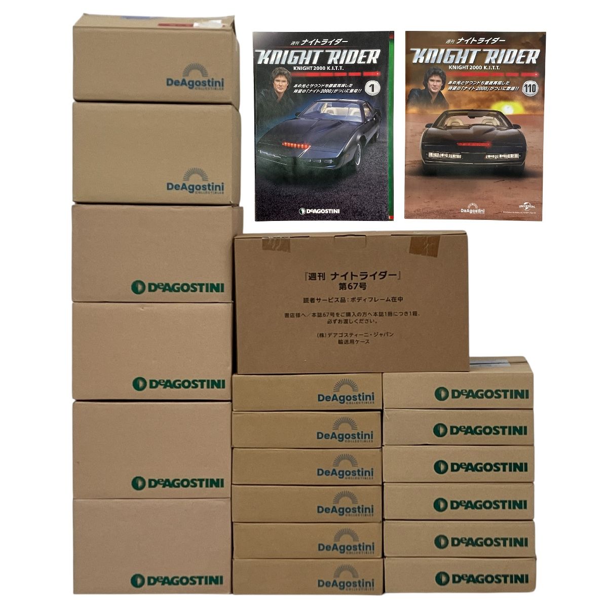 DeAGOSTINI デアゴスティーニ 1/8 週刊ナイトライダー KNIGHT RIDER