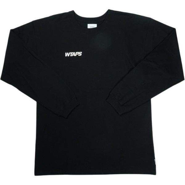 WTAPS 212ATDT-CSM14 黒 S 定価23,000 大きめ Size【L】 WTAPS ダブルタップス 20AW STENCIL L/S TEE BLACK 202ATDT