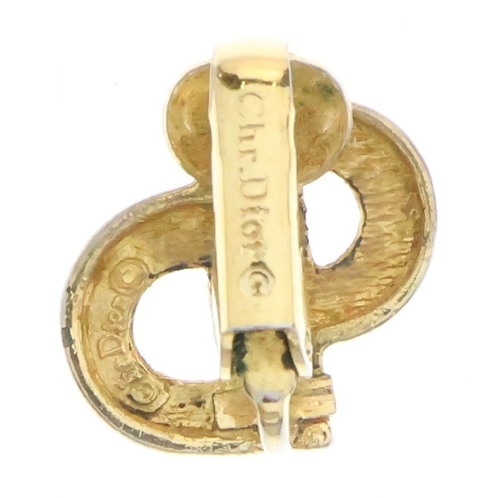 Christian Dior (クリスチャンディオール) CDロゴ ラインストーン