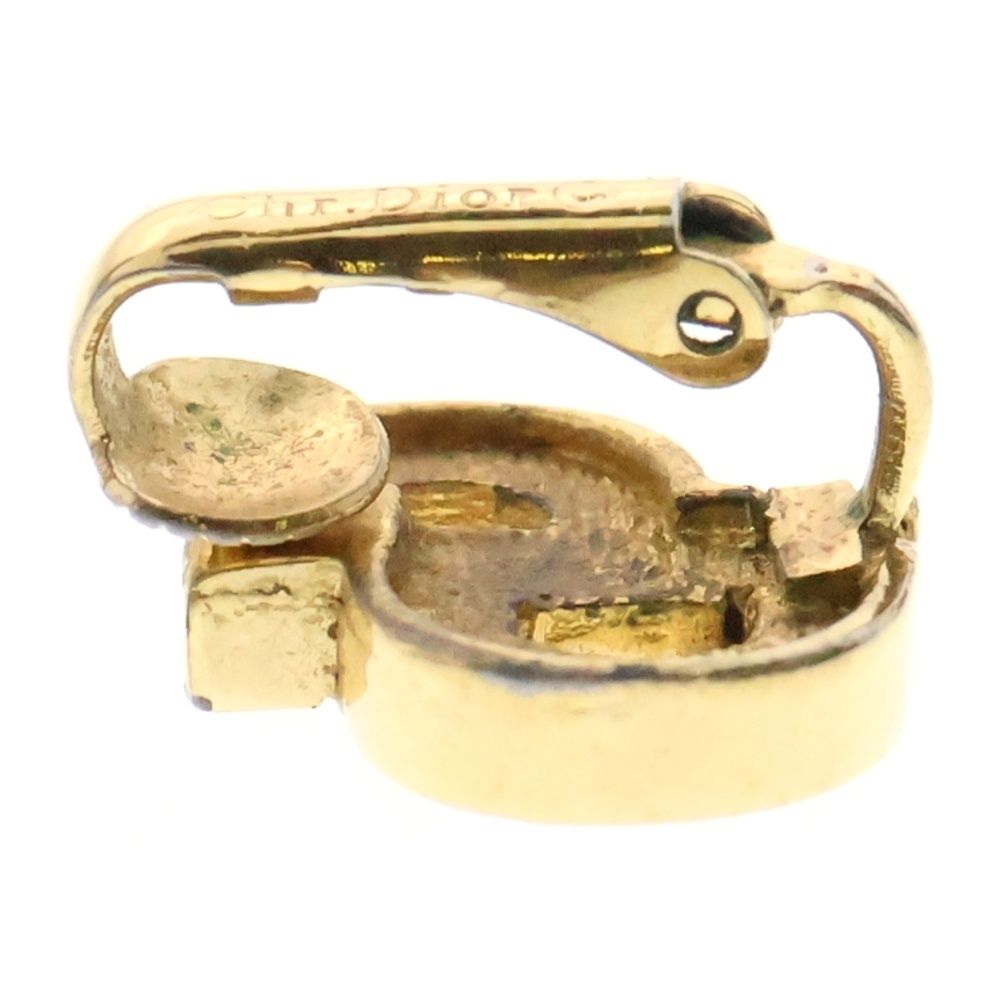 Christian Dior (クリスチャンディオール) CDロゴ ラインストーン