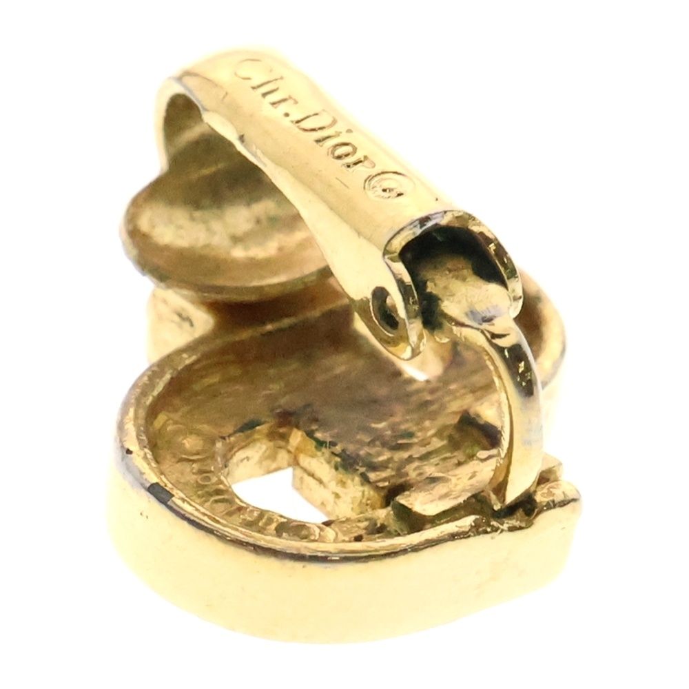 Christian Dior (クリスチャンディオール) CDロゴ ラインストーン