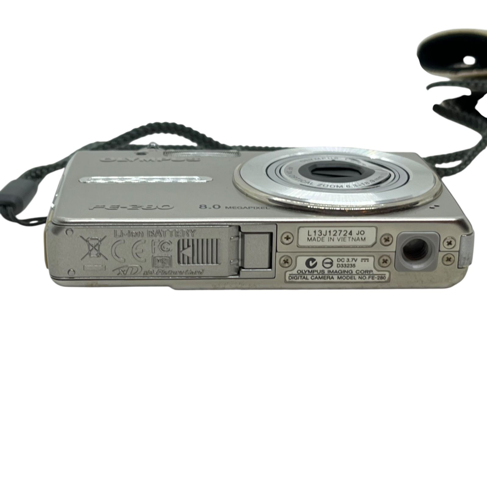 Olympus デジタルカメラ シルバー fe-280 Olympus オリンパス FE-280 コンパクトデジタルカメラ シルバー