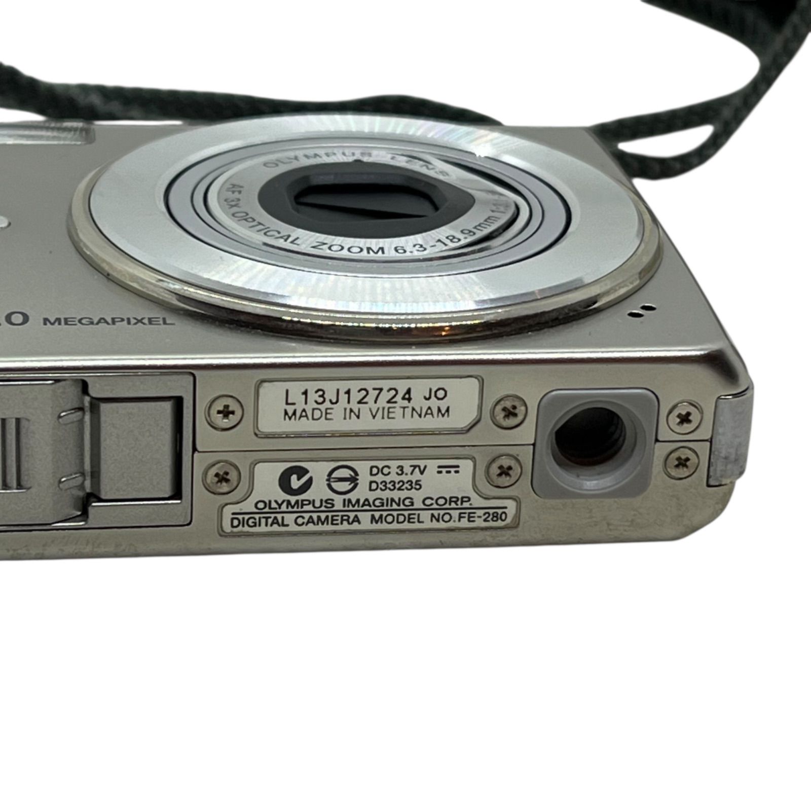 Olympus デジタルカメラ シルバー fe-280 Olympus オリンパス FE-280 コンパクトデジタルカメラ シルバー