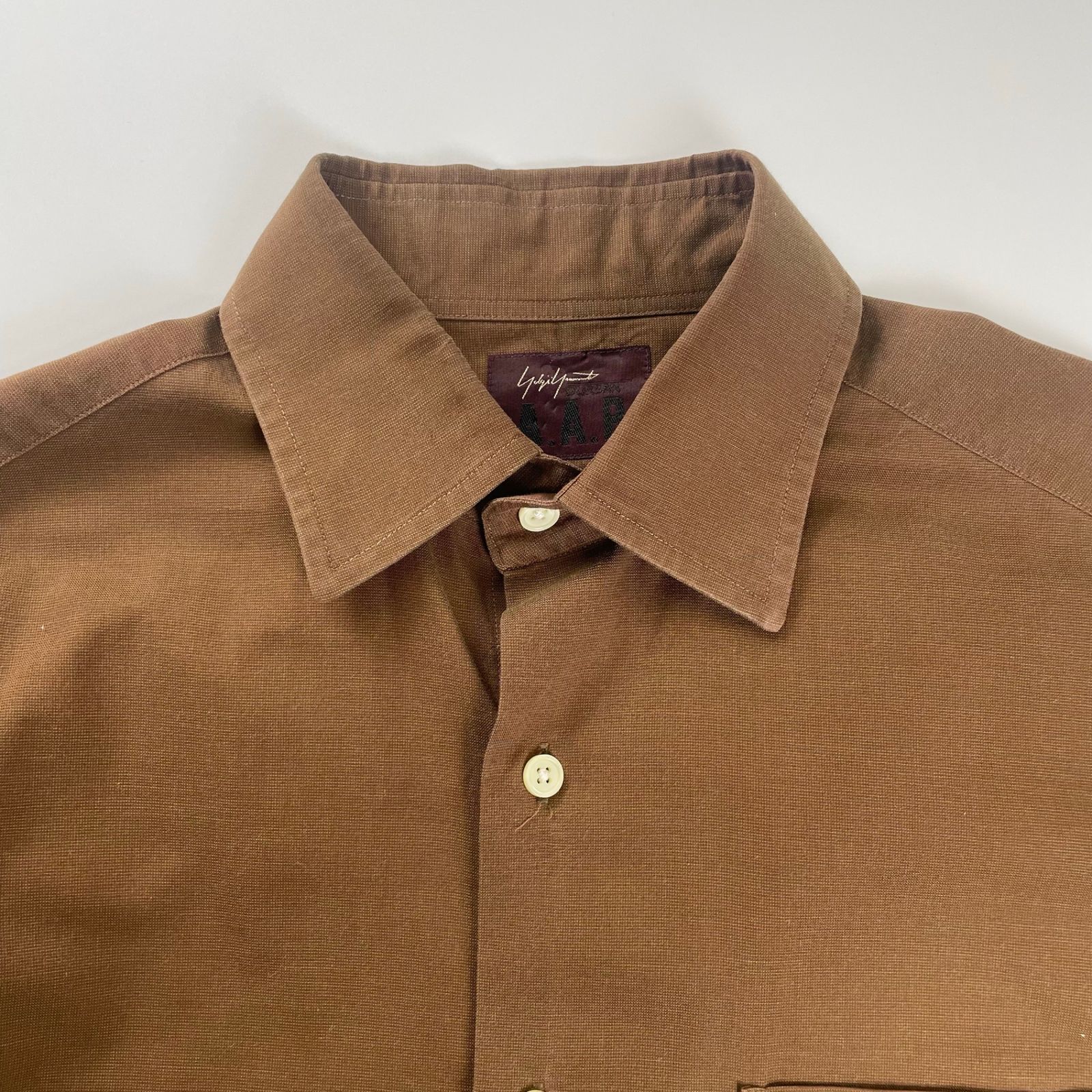 Y's for men archive ヨウジヤマモト　シャツ 茶タグ　90's Y's for men archive ヨウジヤマモト シャツ 茶タグ 90's Y's for men