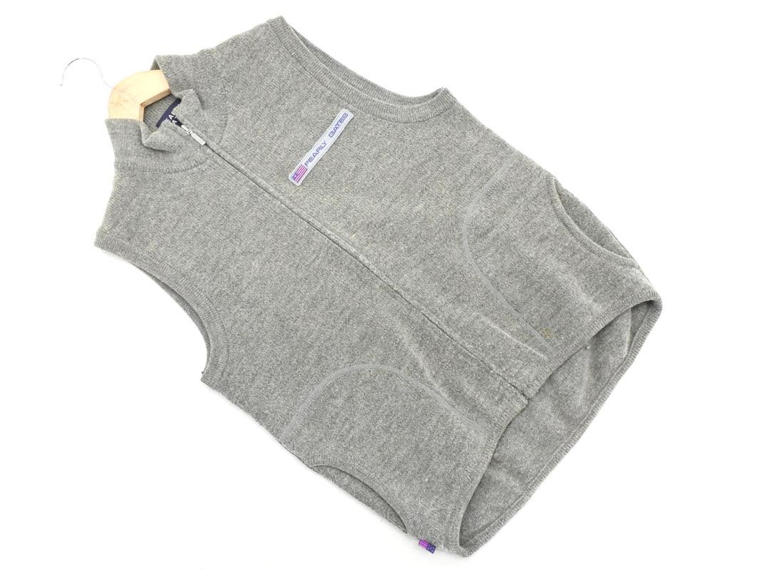 PEARLY GATES ニットダブルジップアップベスト PEARLY GATES ニット