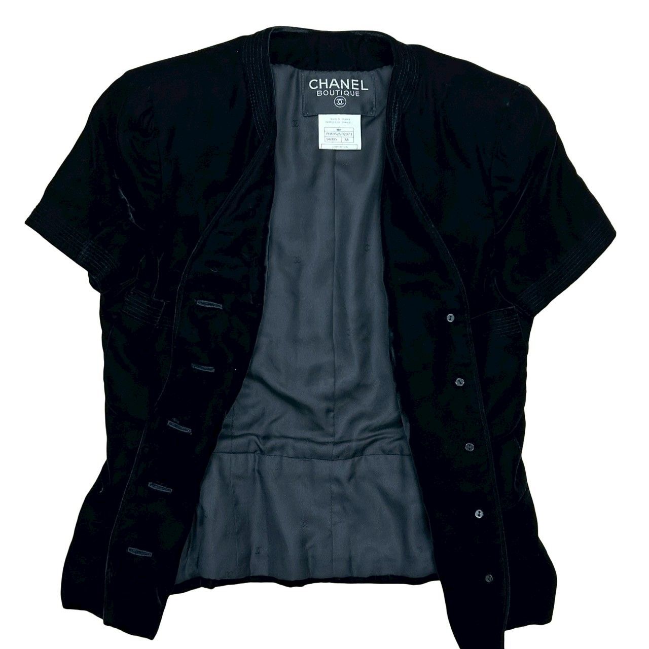 極 美品 96A CHANEL シャネル ヴィンテージ グリポア レーヨン