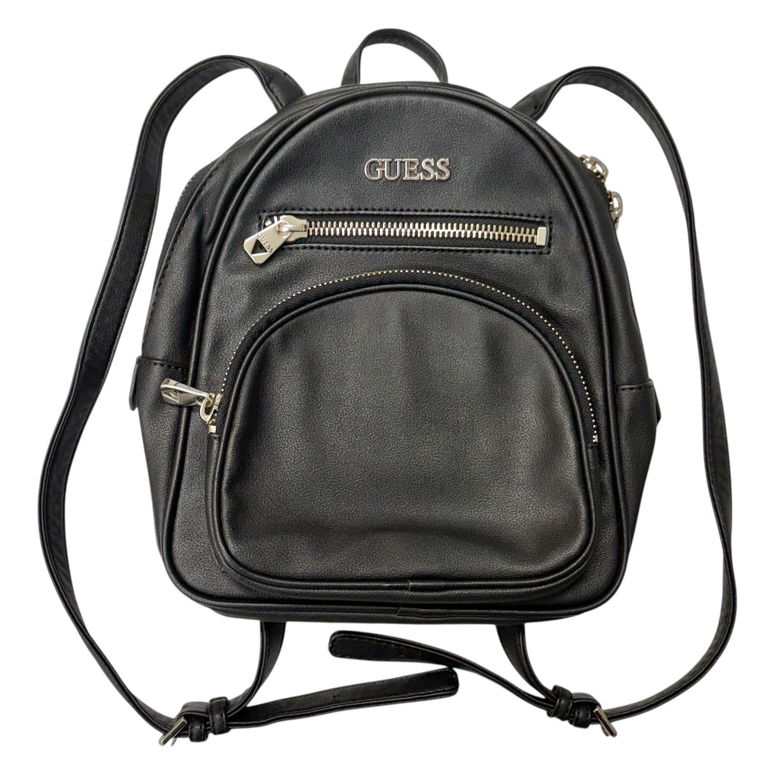 美品⭐️GUESS ゲス】 ミニリュック バックパック ブラック 保存袋付き 
