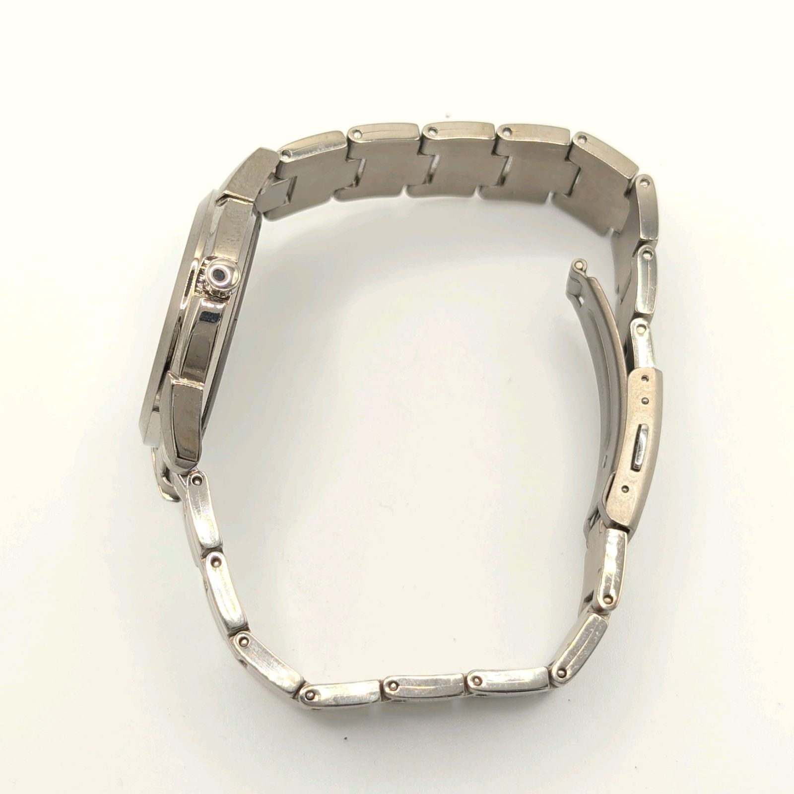 SEIKO SAPPHIRE TITANIUM 7N43-0AS0 Watch Quartz Men's Silver Day