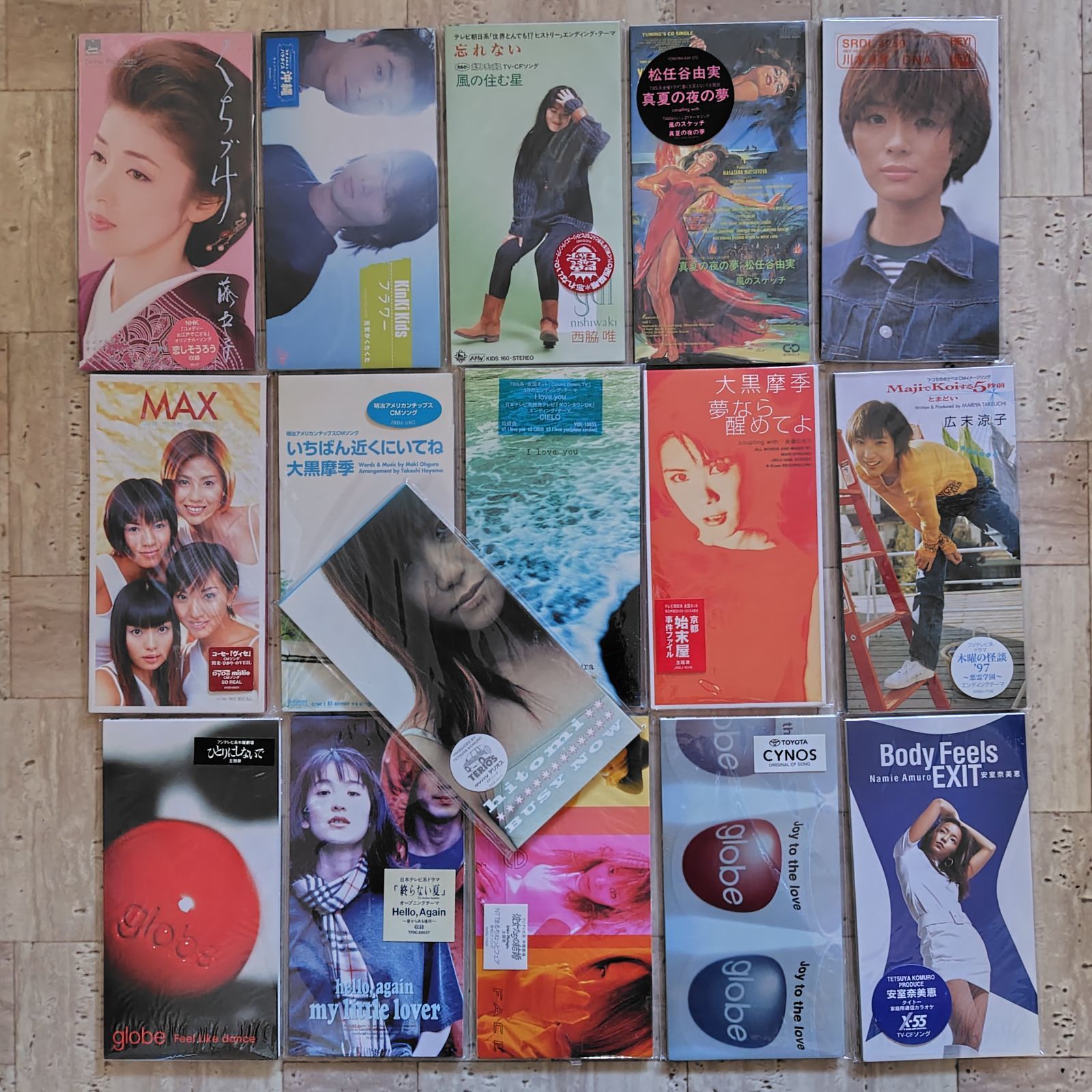 8cmCDシングル タイアップシール貼付 外袋付き 46枚セット 美品 状態