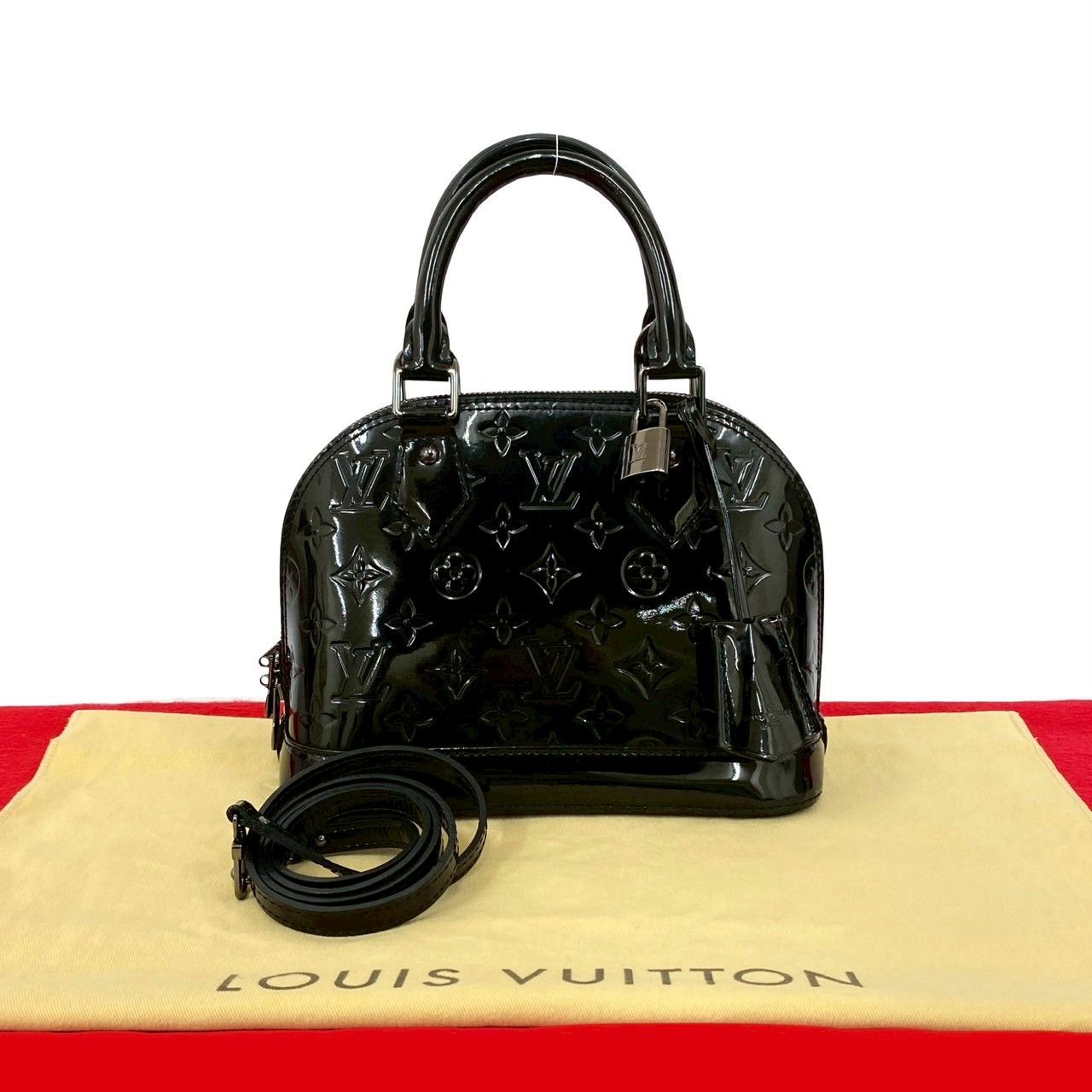 極 美品 袋付 LOUIS VUITTON ルイヴィトン アルマ BB モノグラム