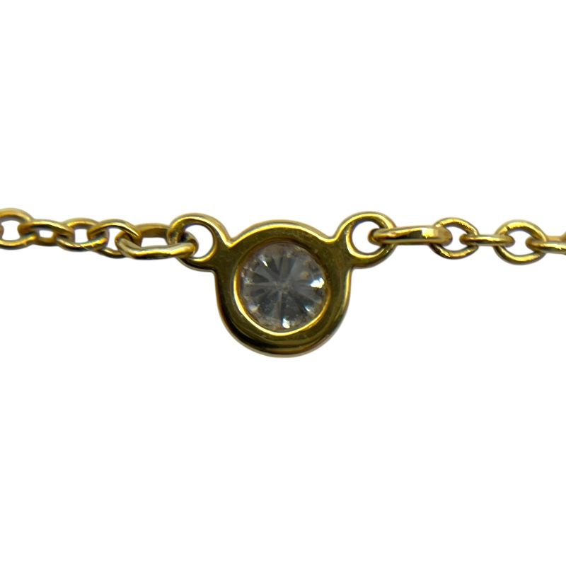 Tiffany バイザヤード　ダイヤモンド　ネックレス　Au750 楽天市場】(新品仕上げ済）ティファニー TIFFANY バイザヤード ダイヤ