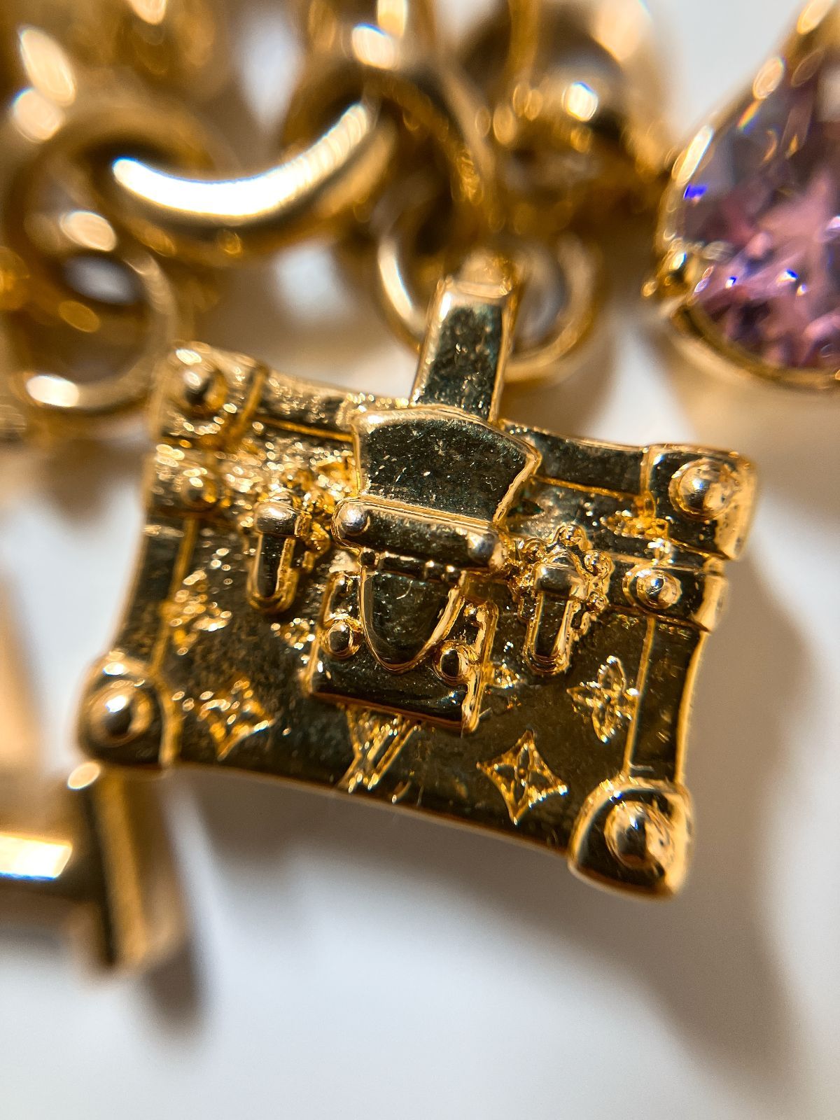 す〇LOUIS VUITTON マイクロチャーム プティットマル M01567 - メルカリ