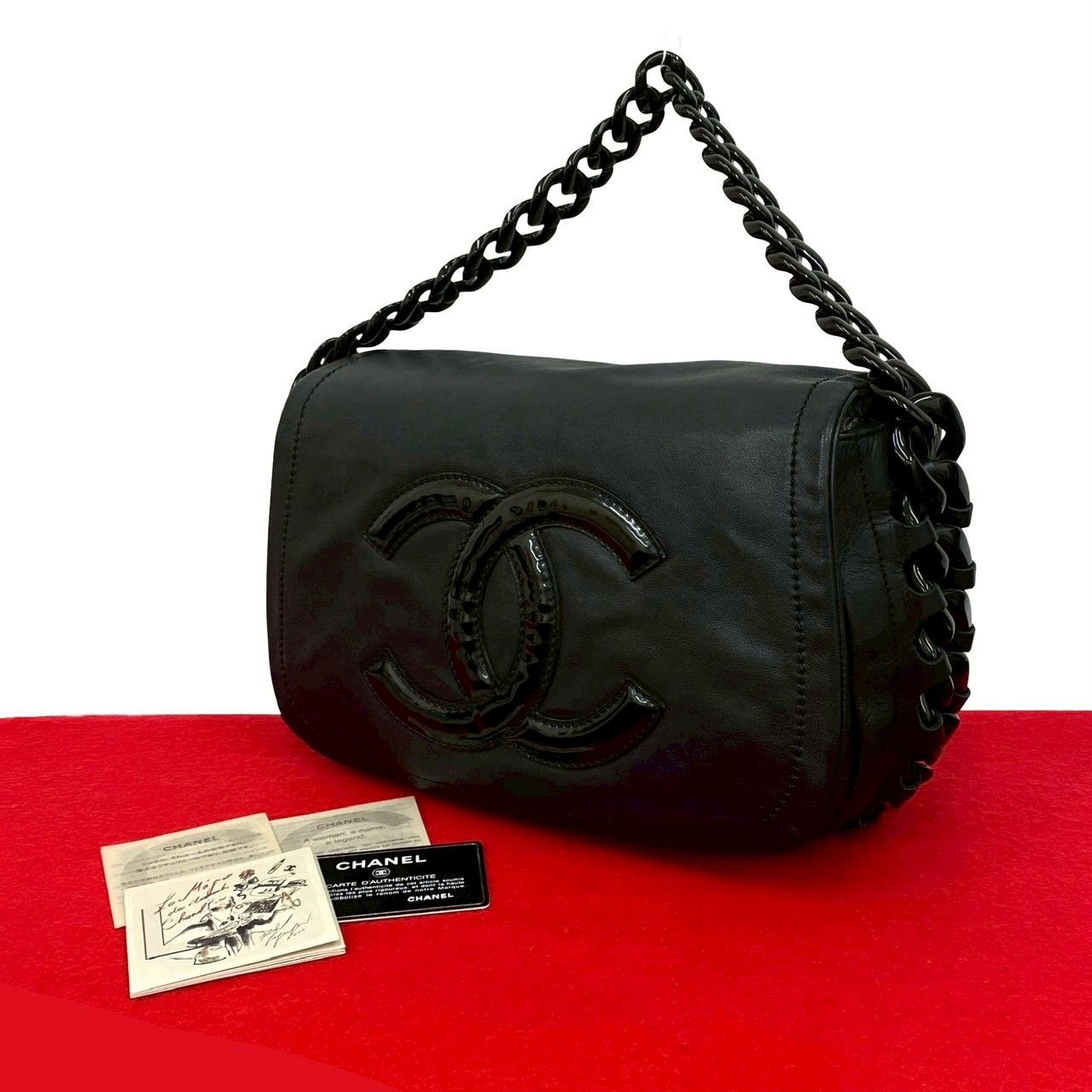 ほぼ未使用 カード シール有 11番台 CHANEL シャネル ココマーク