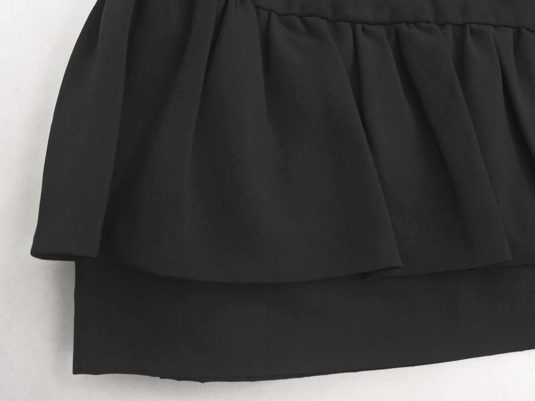 フォクシー FOXEY スカート ブラック サイズ38 S相当 春秋冬 フォクシー FOXEY セットアップ スーツ テーラードジャケット ダブル